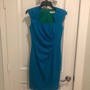 Blue Calvin Kline dress